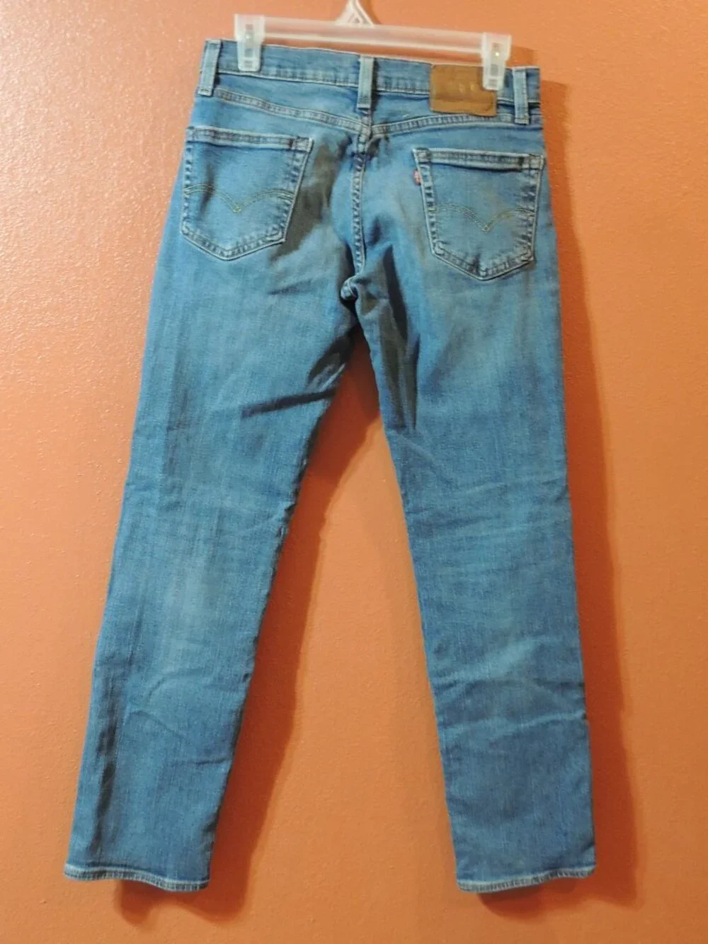 Levi 511 Jeans Men 30x30 Blue Pockets Work Travel Play Party Denim Blue Jeans